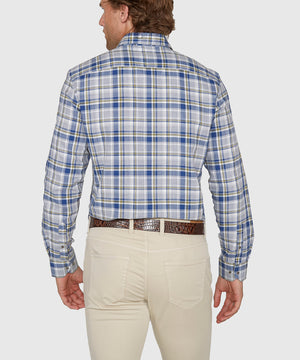 Westport Black Long Sleeve Button Under Spread Collar Sport Shirt
