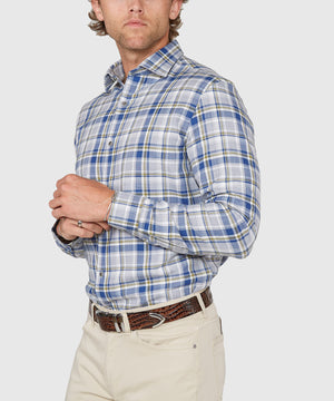 Westport Black Long Sleeve Button Under Spread Collar Sport Shirt