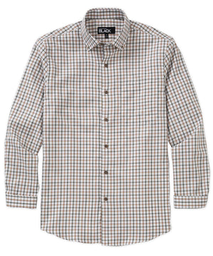 Westport Black Long Sleeve Button Down Collar Sport Shirt
