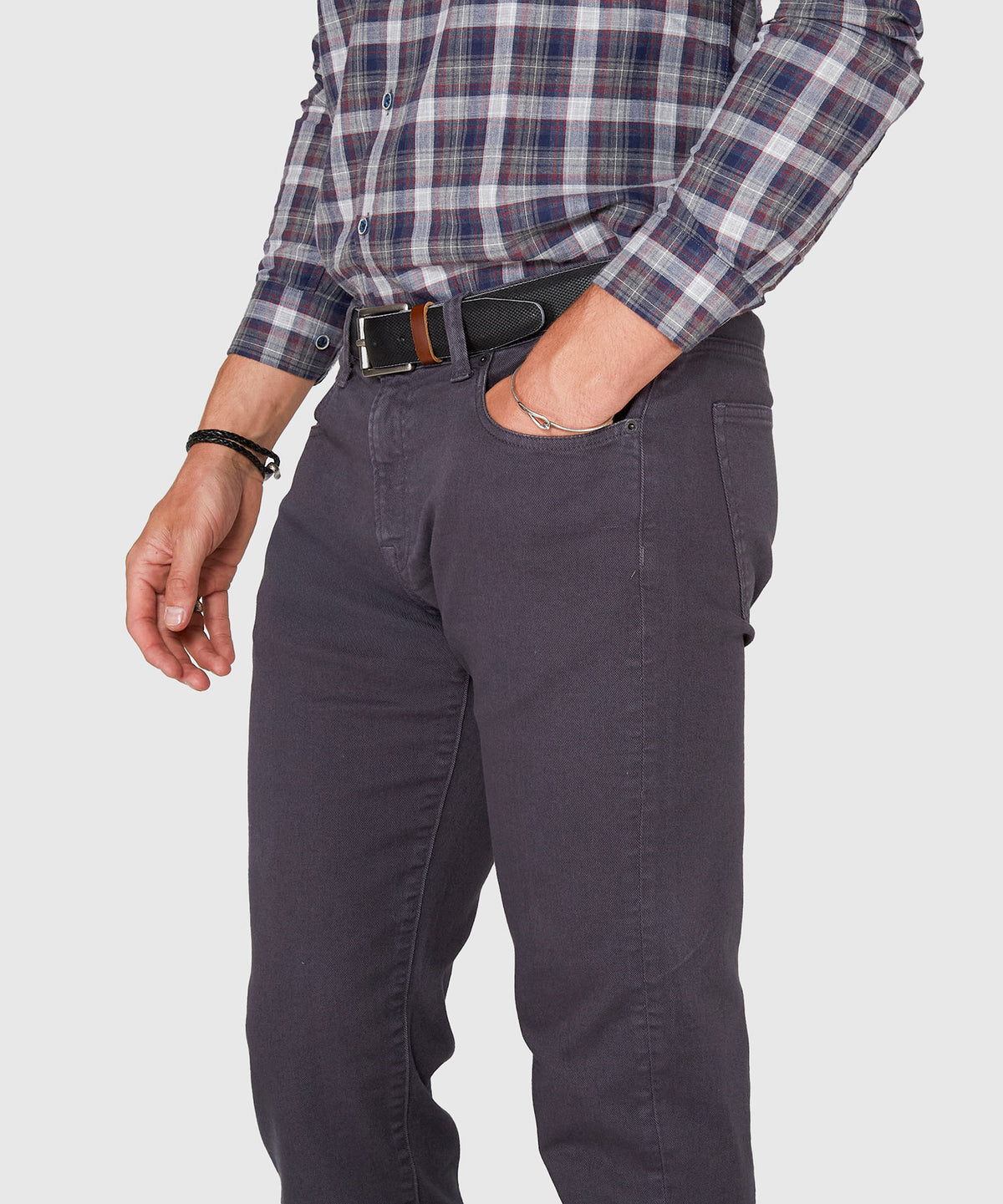 Westport Black Old Dyed Stretch Denim, Men's Big & Tall
