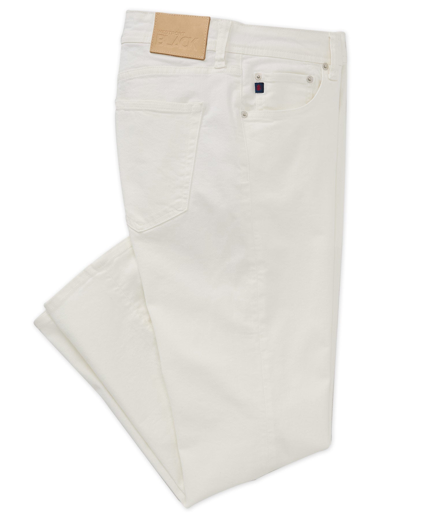 Westport Black Old Dyed Stretch Denim