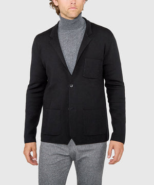Westport Black Charleton Knit Blazer
