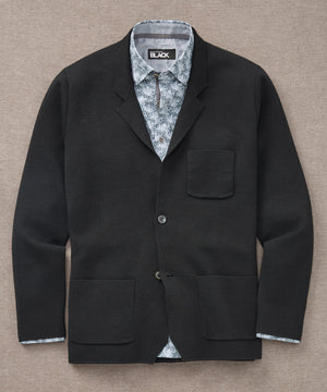 Westport Black Charleton Knit Blazer