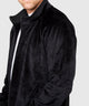 Westport Black Velour Track Jacket