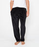 Westport Black Velour Track Pant