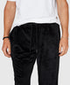 Westport Black Velour Track Pant