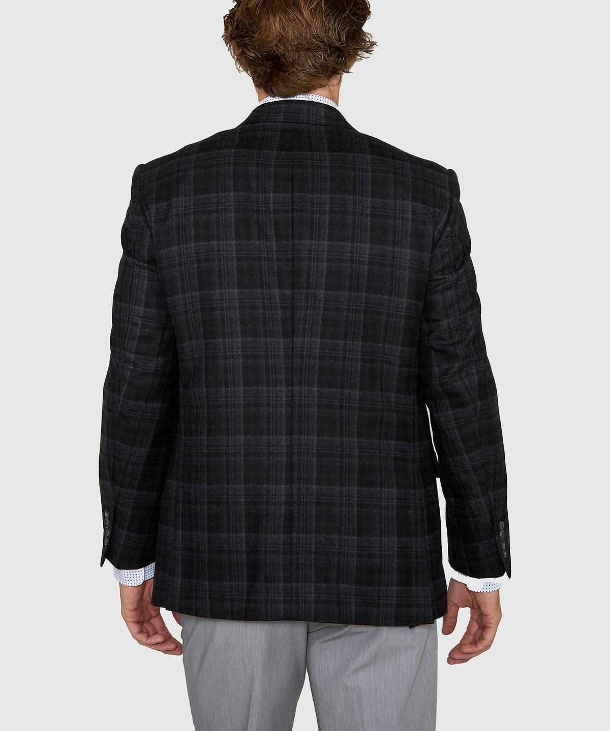 Coppley Two Button Side Vent Plaid Sport Coat, Men's Big & Tall