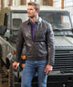 Westport Black Premium Leather Jacket