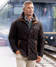 Westport Black Rainier Quilted Leather Jacket