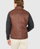 Westport Black Beaver Creek Quilted Goat Suede Vest