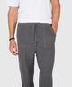 Westport Black Cotton Cashmere Lounge Jogger Pant