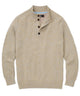 Westport Black Chenille Button Mock Sweater