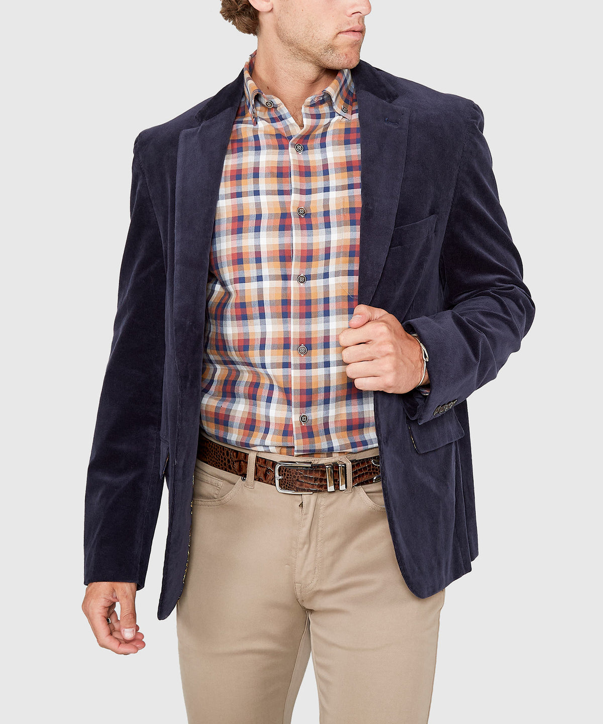 Westport Black Corduroy Sport Coat, Men's Big & Tall