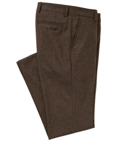 Westport Black Flat Front Houndstooth Pant, Men's Big & Tall