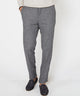 Westport Black Flat Front Houndstooth Pant
