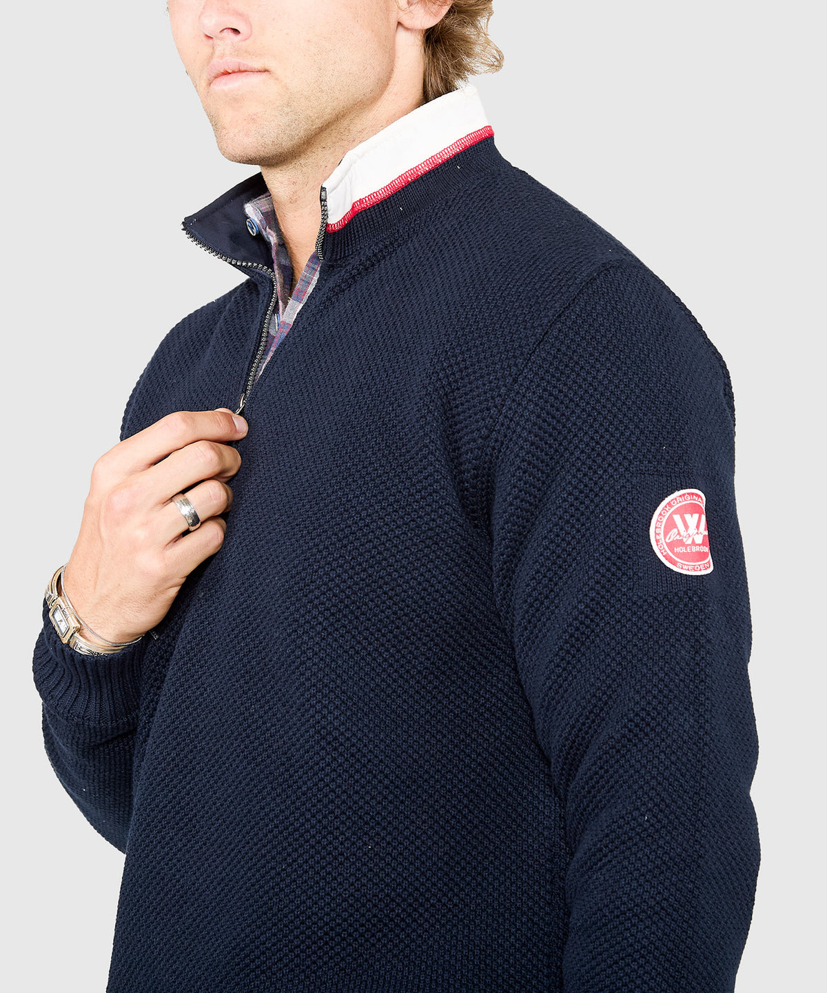 Holebrook Sweden Windproof Quarter Zip Pullover, Men's Big & Tall