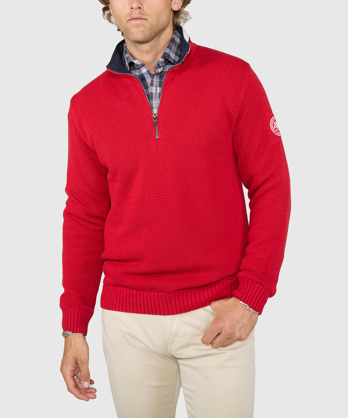 Holebrook Sweden Windproof Quarter Zip Pullover, Men's Big & Tall