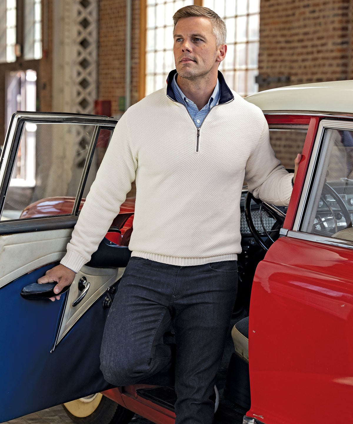 Holebrook Sweden Windproof Quarter Zip Pullover, Men's Big & Tall