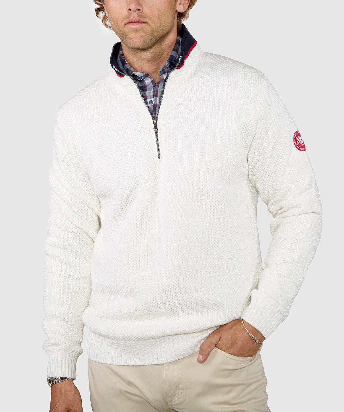 Holebrook Sweden Windproof Quarter Zip Pullover, Men's Big & Tall