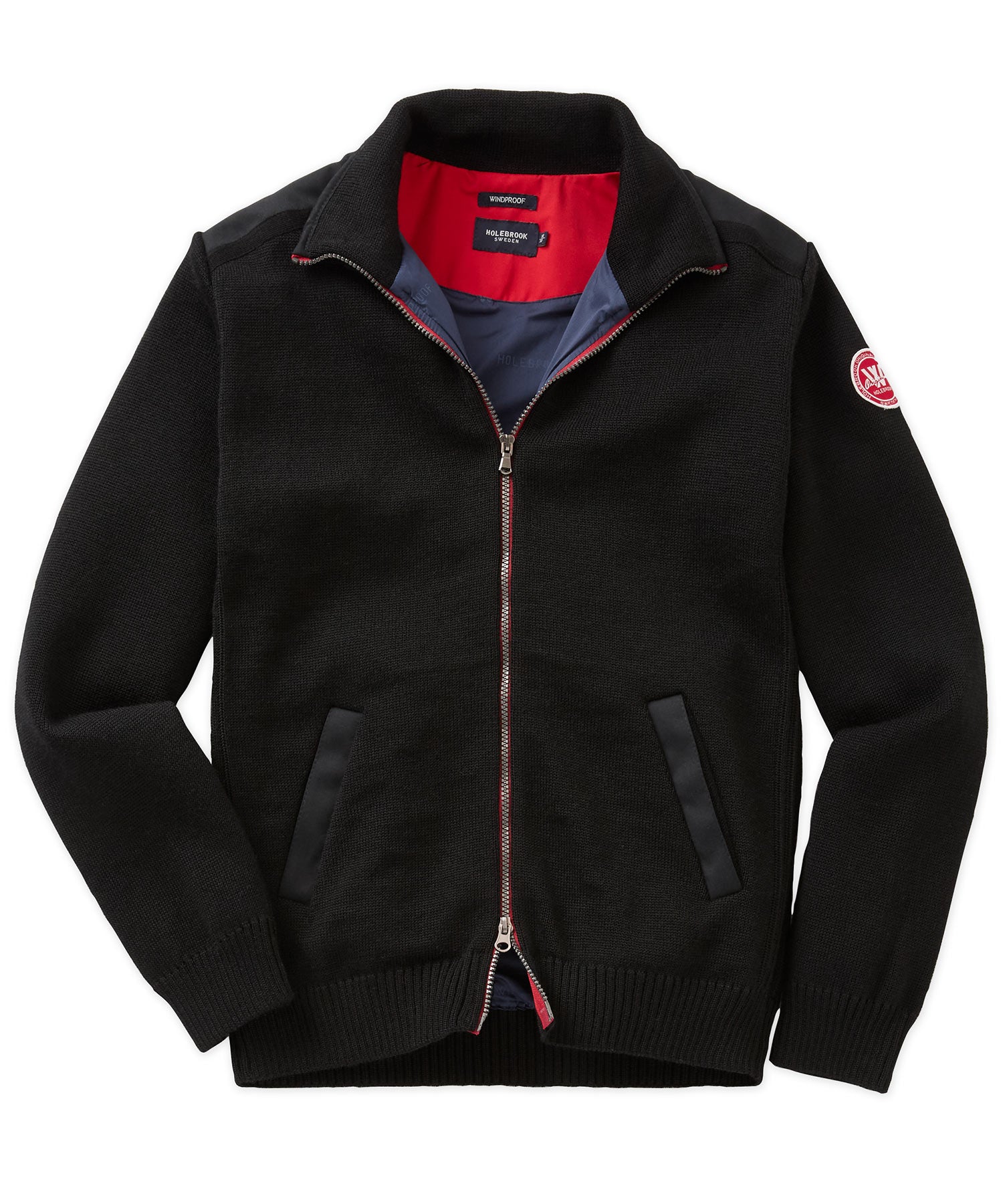 Holebrook Sweden Gregor Wool Full Zip Sweater