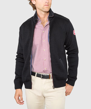 Holebrook Sweden Gregor Wool Full Zip Sweater