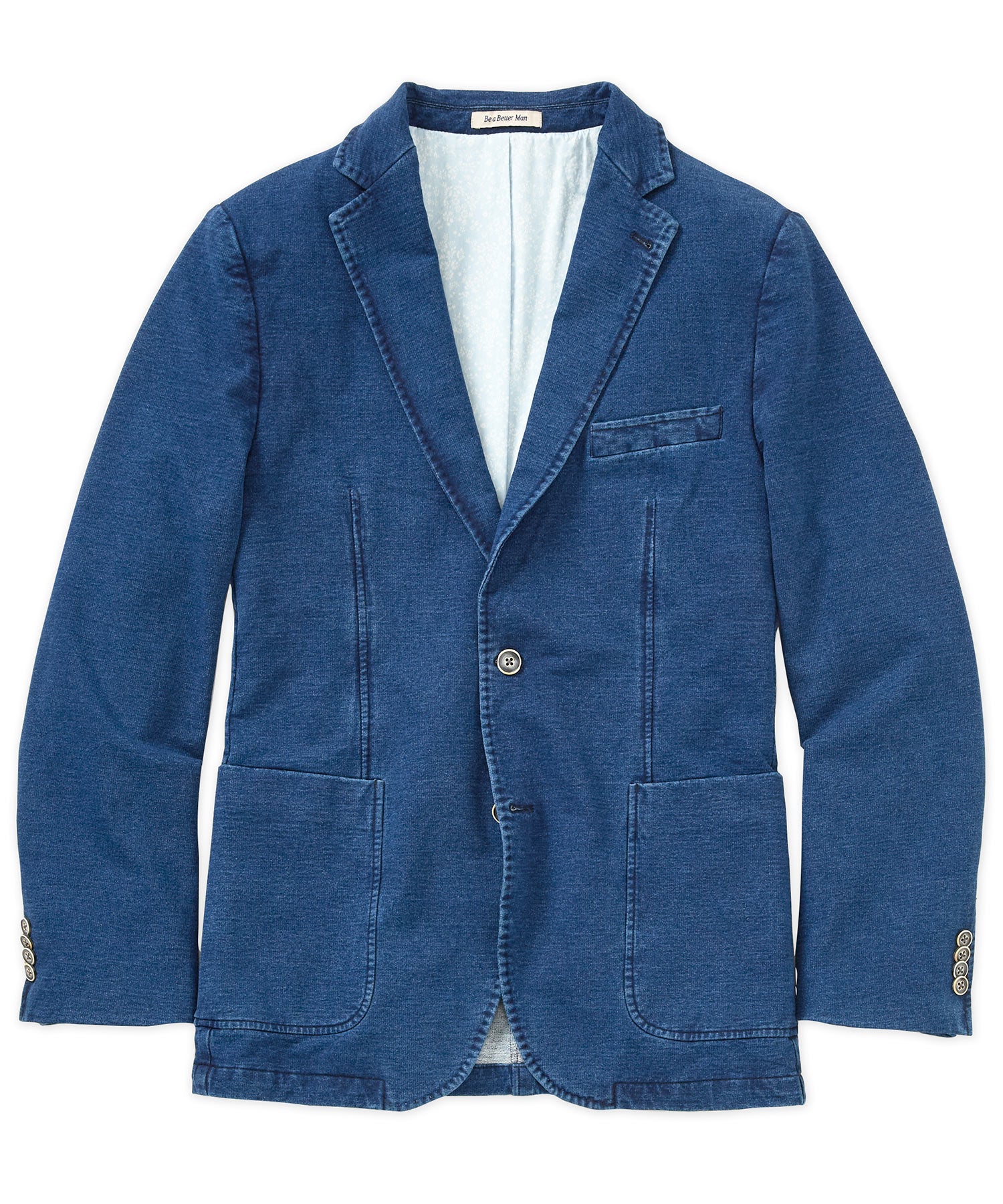 Westport Black Denim Knit Sport Coat