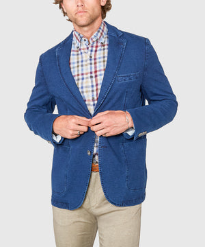 Westport Black Denim Knit Sport Coat