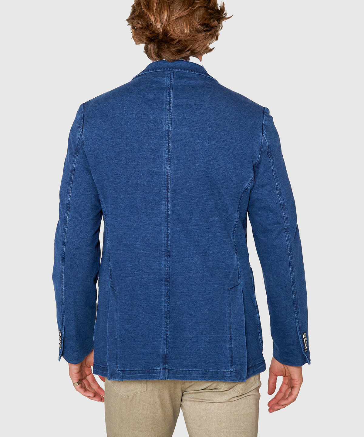Westport Black Denim Knit Sport Coat, Men's Big & Tall