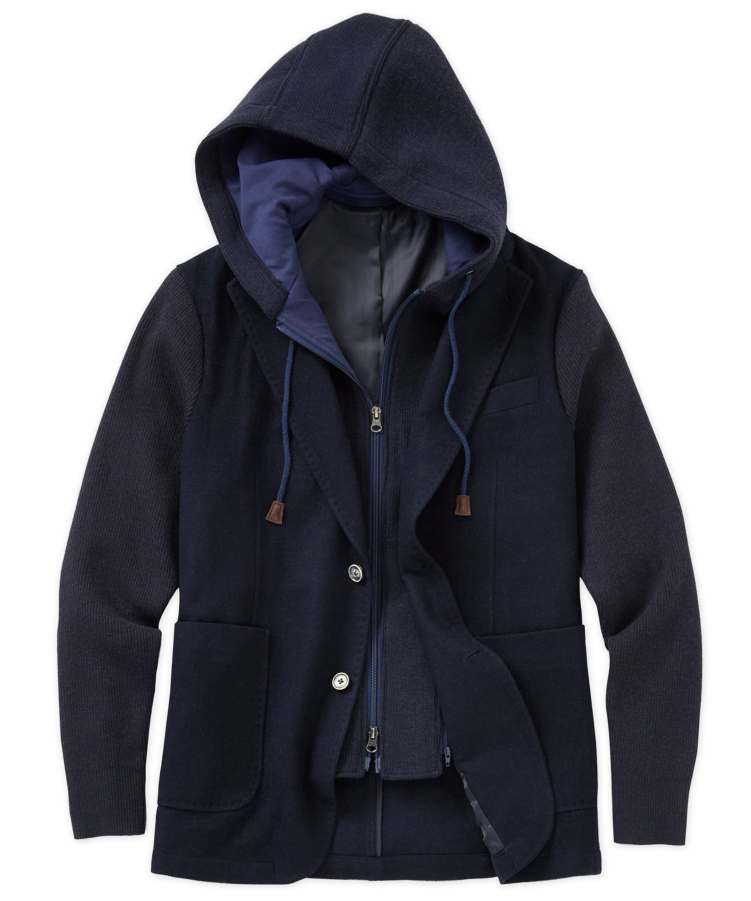 Westport Black Hybrid Knit Blazer