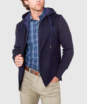 Westport Black Hybrid Knit Blazer