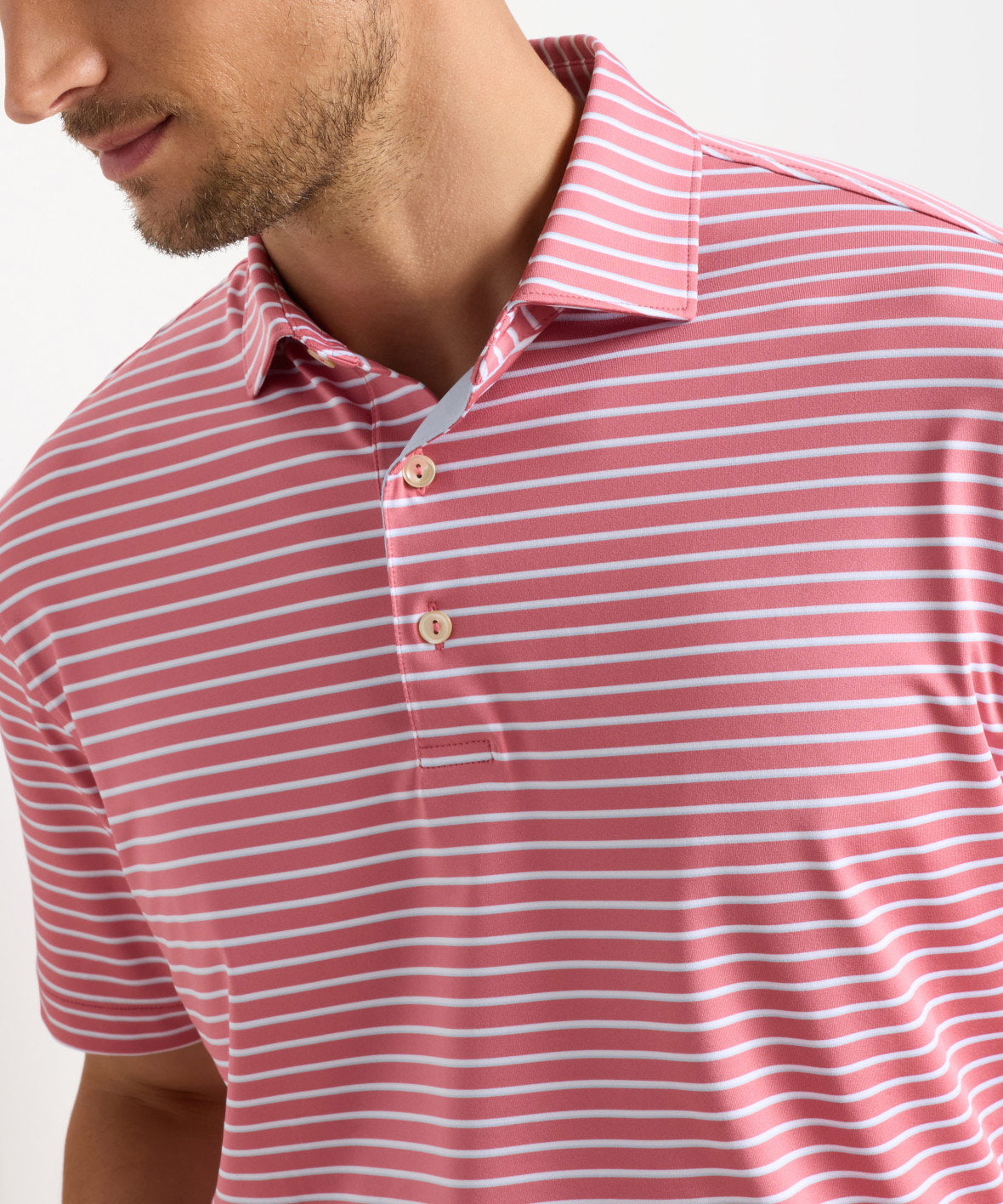 Peter Millar Dunnes Short Sleeve Performance Jersey Polo, Men's Big & Tall