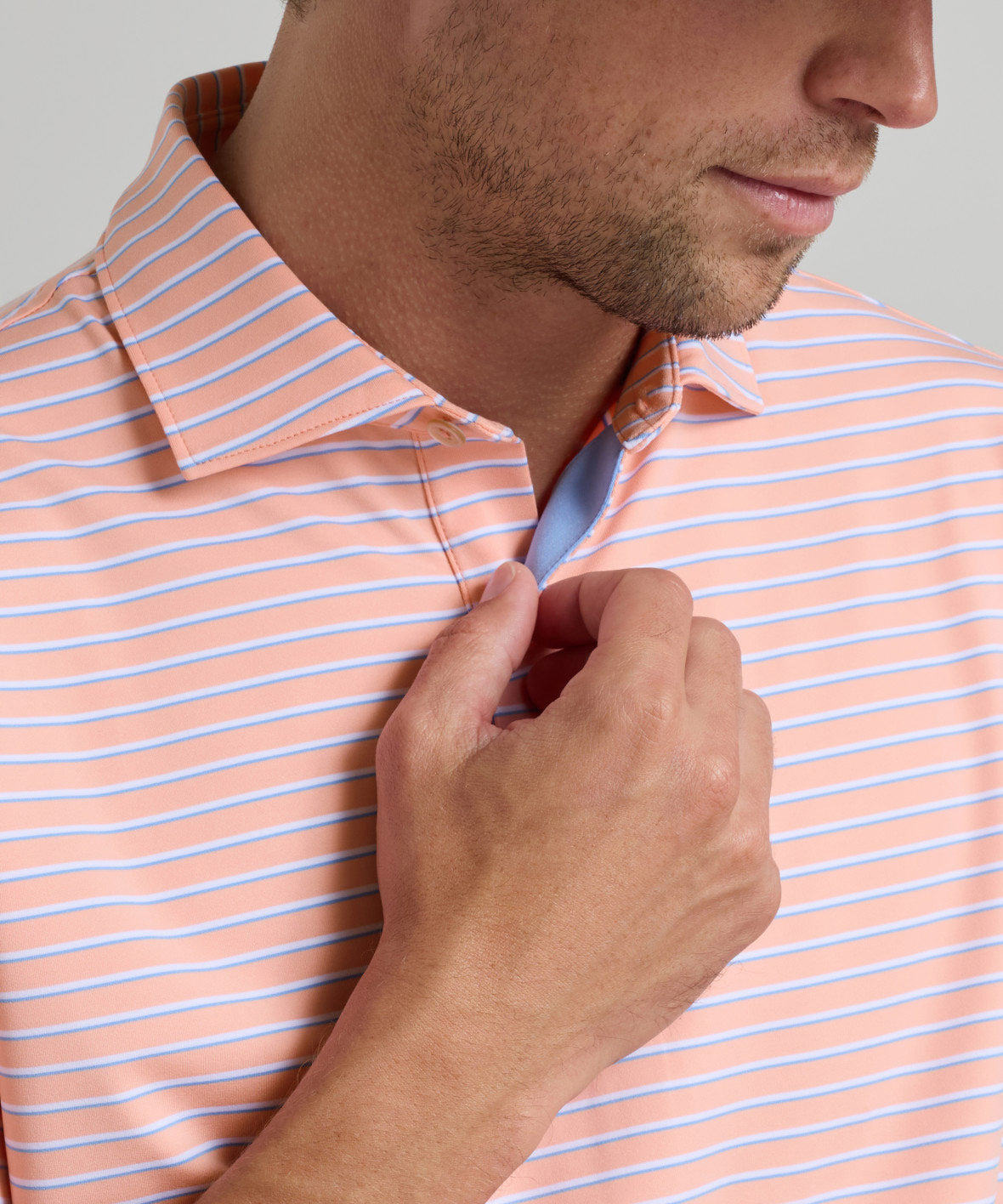 Peter Millar Dunnes Short Sleeve Performance Jersey Polo, Men's Big & Tall