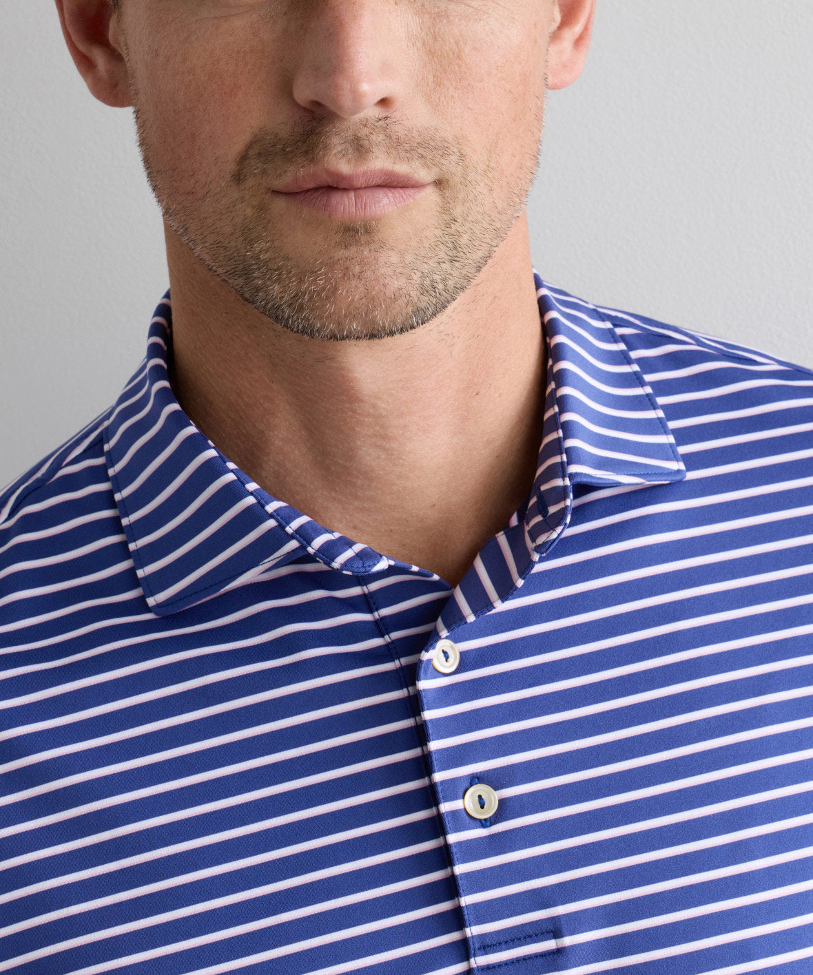 Peter Millar Dunnes Short Sleeve Performance Jersey Polo, Men's Big & Tall