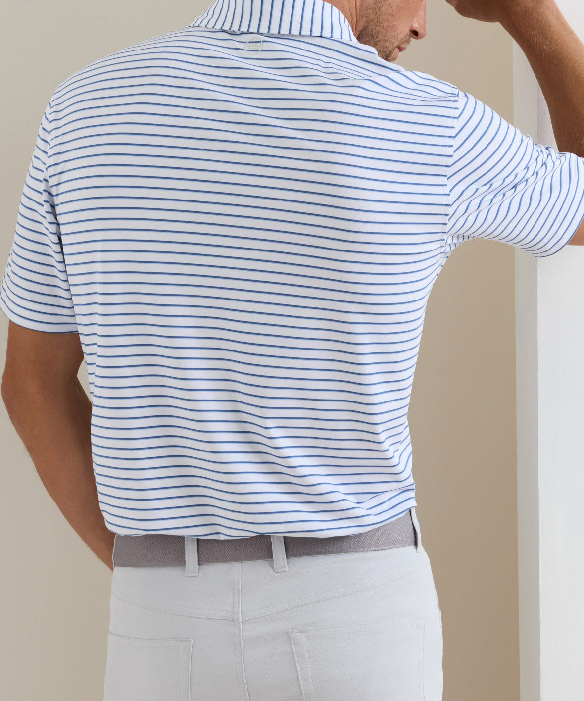 Peter Millar Dunnes Short Sleeve Performance Jersey Polo, Men's Big & Tall