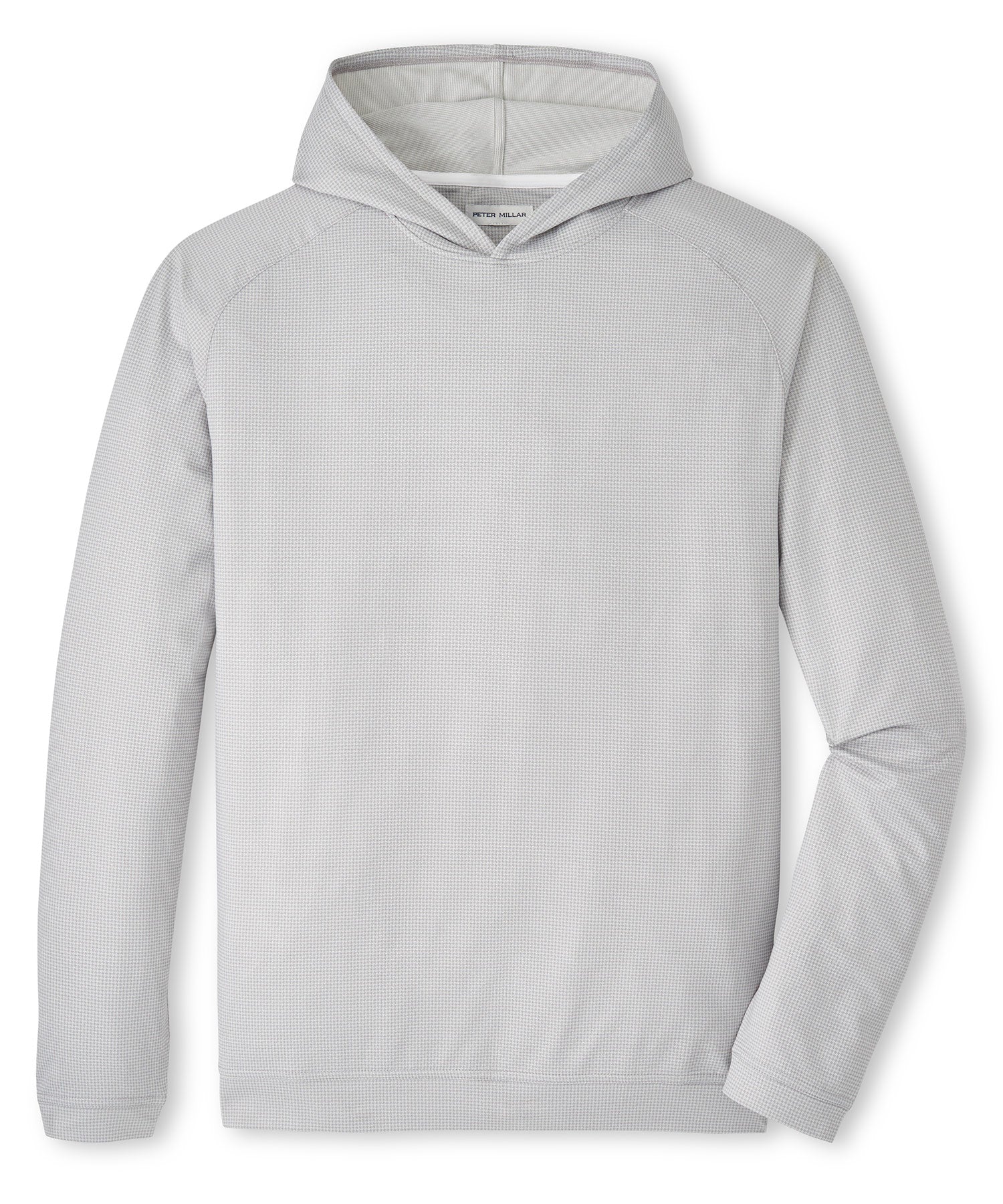 Peter Millar Big & Tall Pine Houndstooth Performance Hoodie