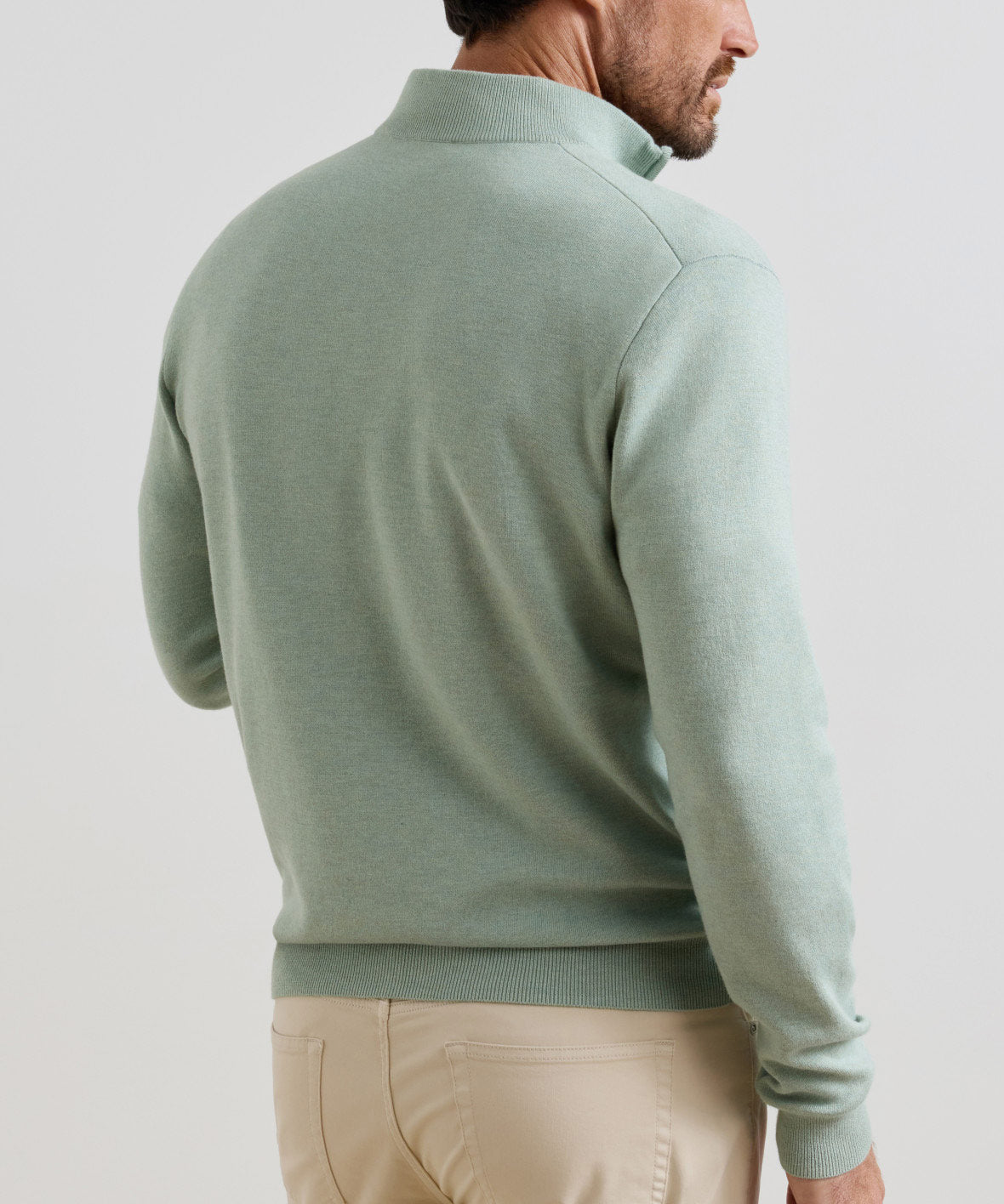 Peter Millar Coolspun Lite Cotton Quarter-Zip Sweater, Men's Big & Tall