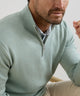 Peter Millar Coolspun Lite Cotton Quarter-Zip Sweater