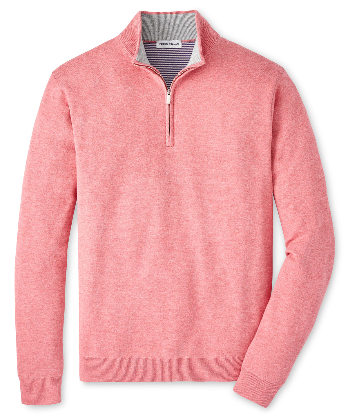 Peter Millar Coolspun Lite Cotton Quarter-Zip Sweater, Men's Big & Tall