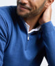 Peter Millar Coolspun Lite Cotton Quarter-Zip Sweater