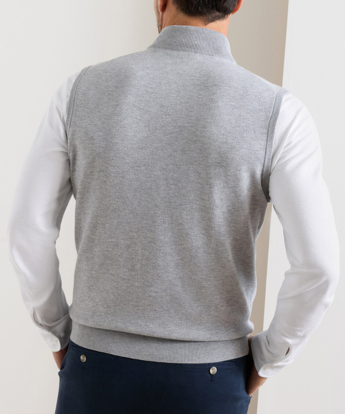 Men's Big & Tall Peter Millar Coolspun Lite Full Zip Sweater Vest Navy / 4XT Men's Big & Tall Peter Millar Coolspun Lite Full Zip Sweater Vest Navy / 4XT