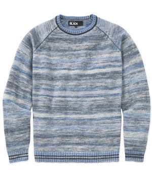 Westport Black Brushed Alpaca Space Dye Crew T-Shirt