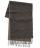 Westport Black Reversible Merino Wool Scarf