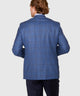 Westport Black Two Button Side Vent Plaid Sport Coat