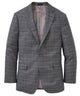 Westport Black Two Button Side Vent Windowpane Sport Coat