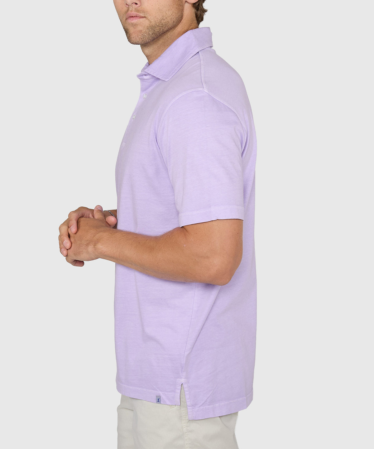 Westport Lifestyle Short Sleeve Sunwashed Polo, Men's Big & Tall