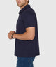 Westport No-Tuck Short Sleeve Cotton Performance Stretch Zip Polo