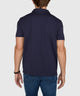 Westport No-Tuck Short Sleeve Cotton Performance Stretch Zip Polo