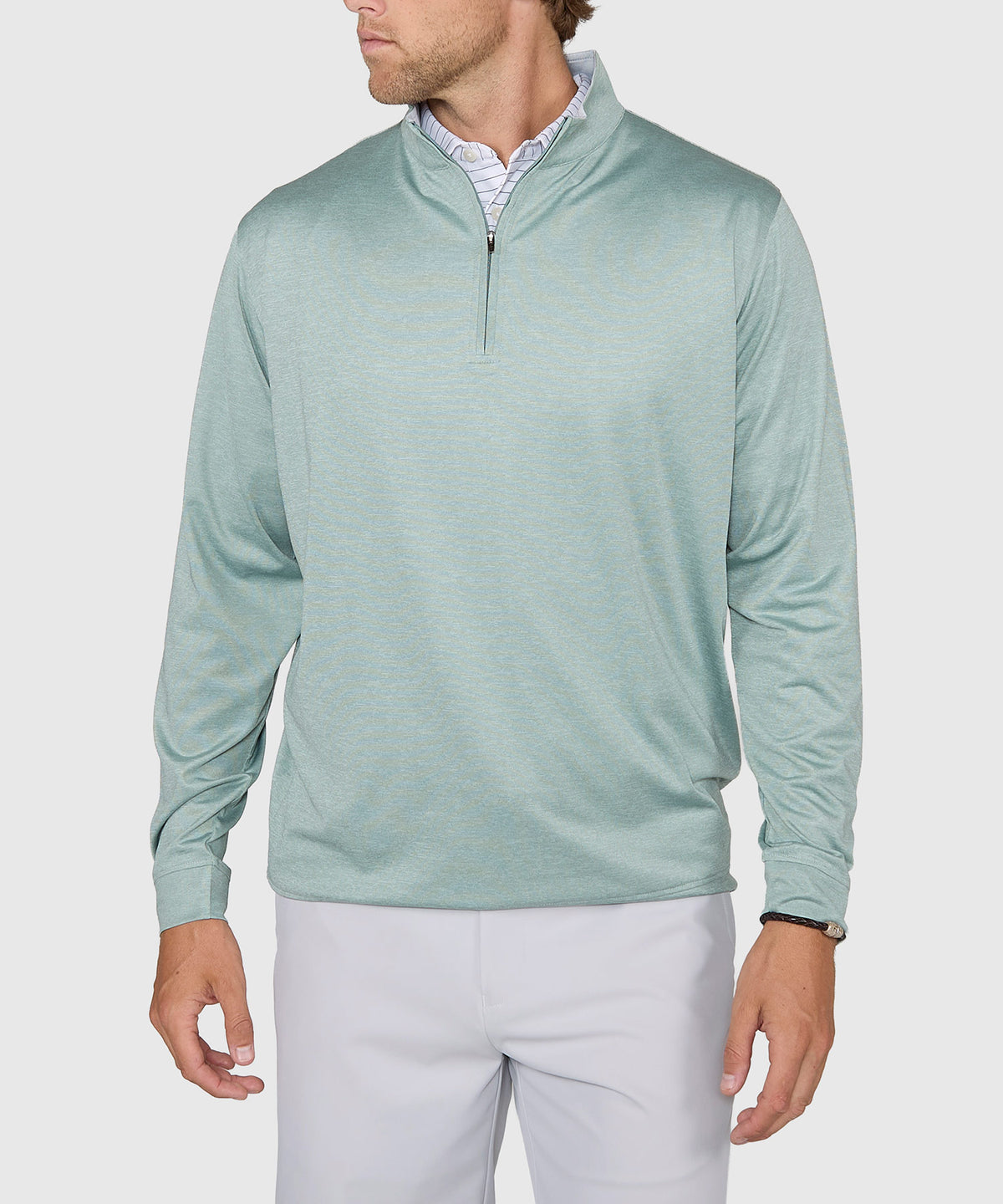 Westport Lifestyle Long Sleeve Strive Performance Quarter-Zip Pullover, Men's Big & Tall