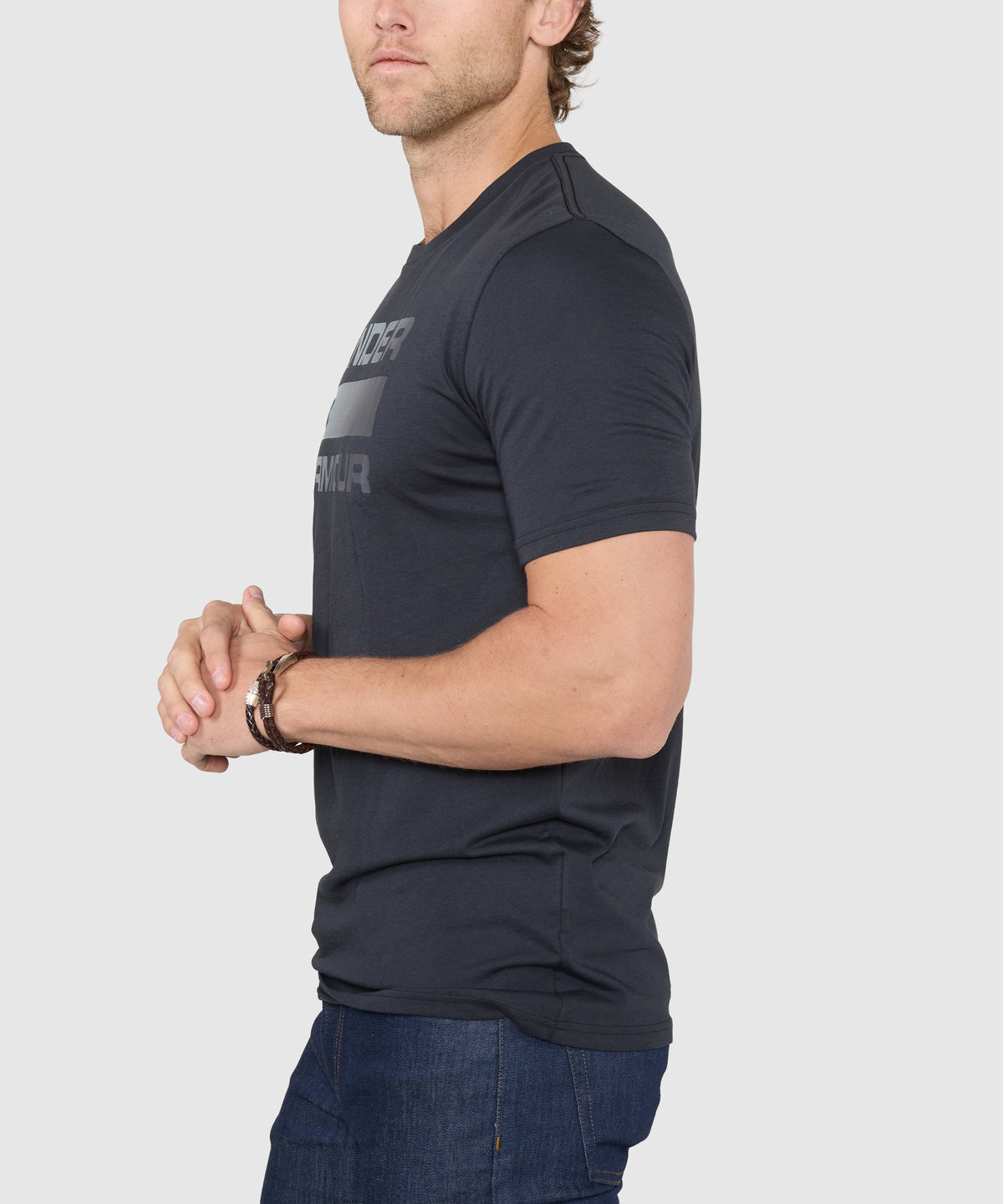 Under Armour Short Sleeve Woodmark Logo Graphic T-Shirt, Men's Big & Tall