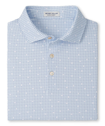 Peter Millar Ash Grove Print Short Sleeve Performance Polo, Men's Big & Tall